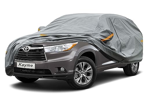 Snapklik.co : Kaye Heavy Duty SUV Car Cover Waterproof All Weather - View #5