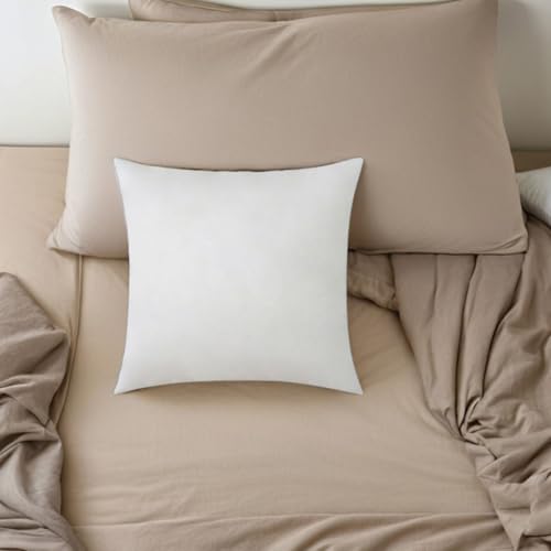 Relleno de almohada 50x50cm de algodón PP blando para cojines de cama y sillón salón 7