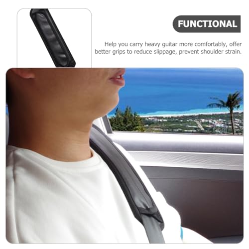 Hemobllo 5 Unidades Almofadas de cinta de guitarra antiderrapantes acessório de alça de guitarra ace