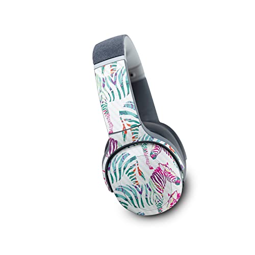 Image of MightySkins Carbon Fiber Skin Compatible with Skullcandy Crusher Evo Wireless - Zebra Mosaic | Protective, Durable Textured Carbon Fiber Finish | Easy to Apply | Made in The USA