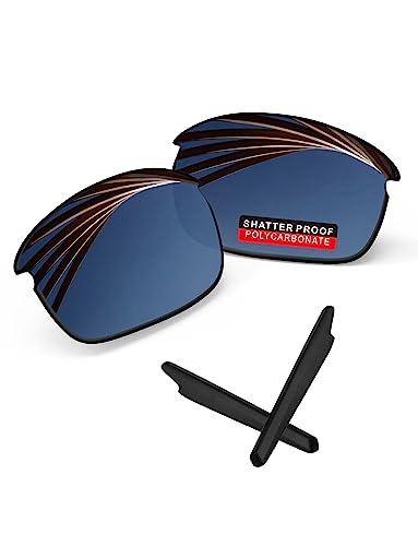 Image of PRO+ Polycarbonate Replacement Lenses & Ear Socks for Oakley Bottle Rocket OO9164 Sunglass