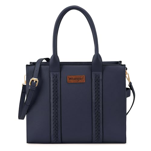 Image of Montana West x Wrangler Tote Bags Purses for Women Work Top-Handle Handbags with Strap