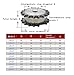 bexen Steel Motor Drive Gear 13/14/15/16/17/18Teeth 45# Steel Industrial Machinery False Double Row Drive Sprocket Gear (Size : 13 Teeth)