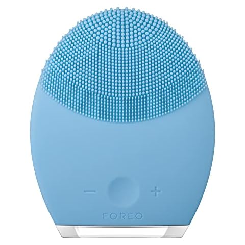 FOREO LUNA 2 Facial Brush and Anti-Aging Face Massager for Combination skin, Gently Removes Dead Skin Cells and Unclogs Pores Cover