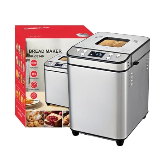 Máquina de Pão Caseiro Automática Elétrica com Timer Programável para Uso Doméstico (110v)