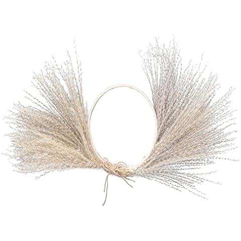 Panonw Artificial Pampas Grass Wreath Cover