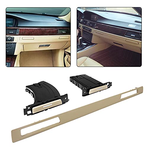 Portavasos retráctil beige para BMW E90 E91 E92 E93 (3 piezas) miniatura 1