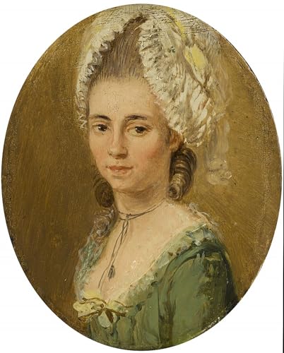 Portrait d'un Vrouw Ozias Humphry toile murale abstraite pour decoration salon chaleureux