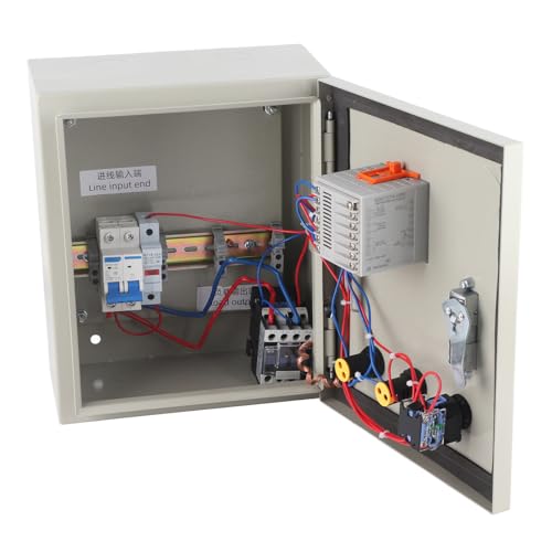 Cocoarm Boîtier de Contrôle de Température Intelligent PID, Contrôleur de Température à Thermocouple en Acier Inoxydable 220VAC 18A 4KW 32 à 752°F Affichage Numérique pour Fours, Réservoirs d'eau,