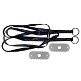 chubuddy Neck Lanyard Chew Holder Set of (2) - 2 Black Lanyard & 2 Natural Strap