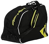 head skihose herren pioneer ii gepolsterter Schultergurt Fischer Z04115 Skischuhe und Helmtasche Alpine ECO, schwarz/Gelb, 56 x 37 x 30 cm, 62 L
