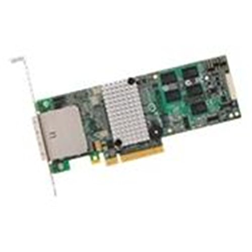 Fujitsu LSI MegaRAID SAS 9280-8e Speichercontroller (RAID, 8 Sender/Kanal, SATA-600 / SAS 2.0 Low Profile, PCI Express 2.0 x8)