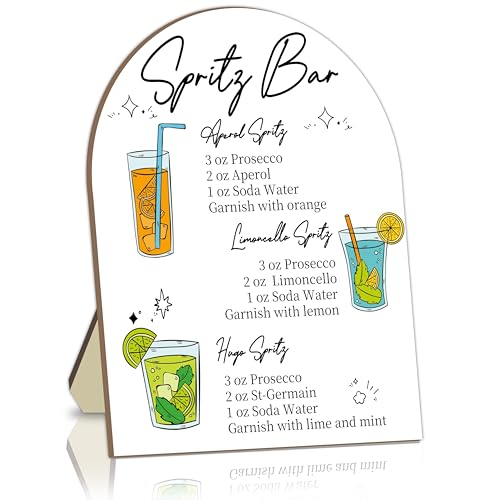 Spritz Bar Sign, Spritz Station Drink Sign, Feeling Spritzy Party Decor, Drink Table Decor, Summer Cocktail Drink Station, Bachelorette Party Bar Sign, Baby Shower Birthday Party Decoration for Guest