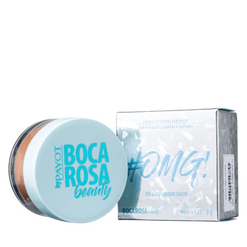 Iluminador Facial Boca Rosa Wow, Dourado, Payot, 8 g
