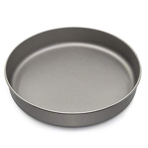 Titanium Pan, Gainty Frigideira ultraleve de titânio ao ar livre, caminhada, piquenique, frigideira