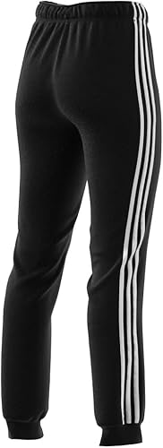 Miniatura 10 de Adidas Essentials - Pantalones de forro polar con puños cónicos para mujer