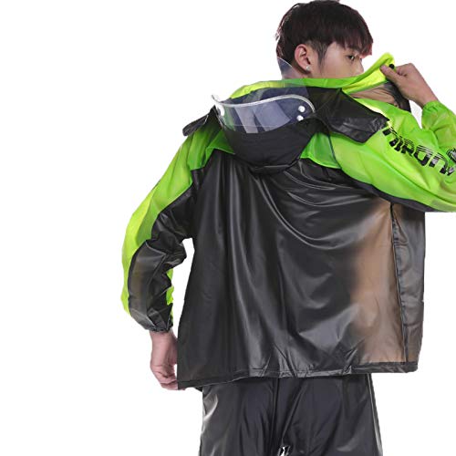 Chaqueta y pantalón de lluvia para ciclismo y running hombre miniatura 2