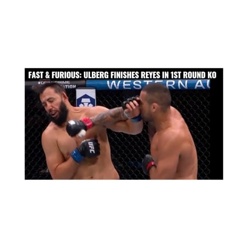 Page de couverture de Carlos Ulberg Shocks Perth Crowd with 1st Round KO of Dominick Reyes