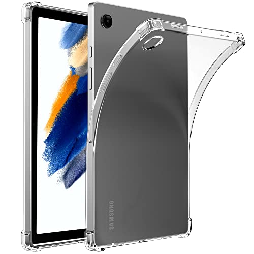 TOFOW TPU Hülle für Samsung Galaxy Tab A8 10,5 Zoll(SM-X200/205) 2022 Tablet,Hochwertiges Soft Cristal TPU Schlank Schutzhülle,Stoßfest Shock Absorption Hülle für Samsung Galaxy Tab A8,Transparent Cover