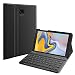 Fintie Keyboard Case for Samsung Galaxy Tab A 8.0 2018 Model SM-T387 Verizon/Sprint/T-Mobile/AT&T, Slim Shell Lightweight Stand Cover with Detachable Wireless Bluetooth Keyboard, Black