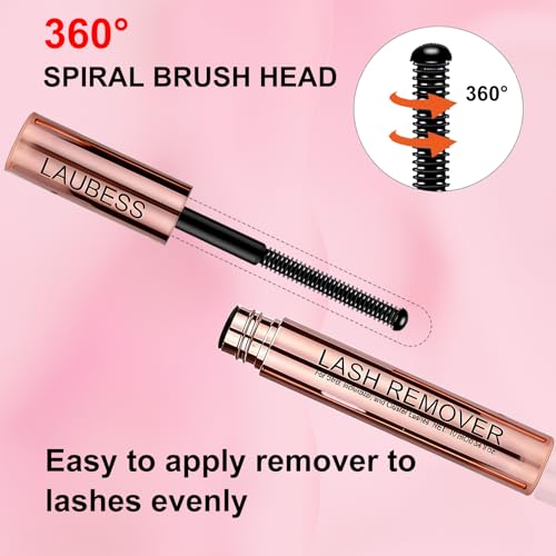 Image of Lash Remover for Lash Extensions 10ML LAUBESS Lash Glue Remover Lash Bond and Seal Remover Lash Extension Remover Lash Cluster Remover Eyelash Remover for Lash Clusters