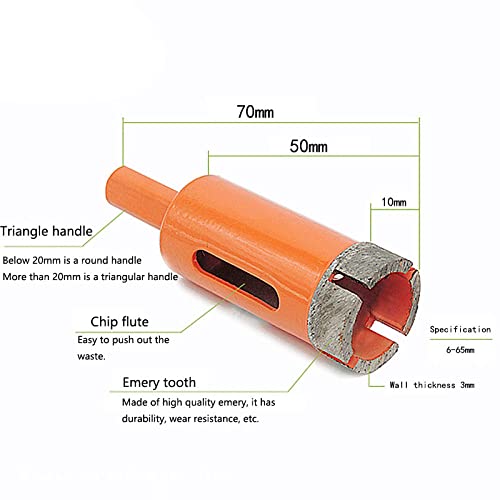 Broca diamantada de 6-38 mm para cerámica y mármol miniatura 3