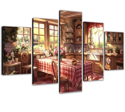 Broderie Diamant Cuisine Grand Format 150x75 pour illuminer votre décoration de maison DIY