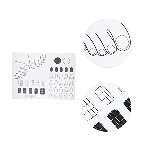 Alfombrilla de silicona flexible para práctica de uñas acrílicas miniatura 4