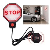 Purthog 2026 Upgraded LED Garage Parking Aid,Adjustable Garage Parking Sensor with Red/Yellow/Green LED Display,Dual Power Garages Stopper for Parkings Car as Garages Car Stop Indicator