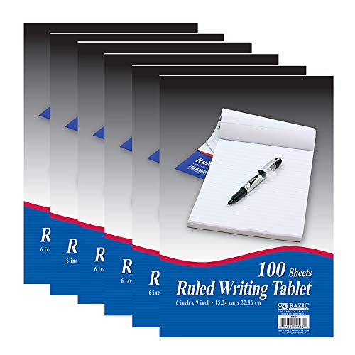 BAZIC Products Writing Pad 100 Sheets 6