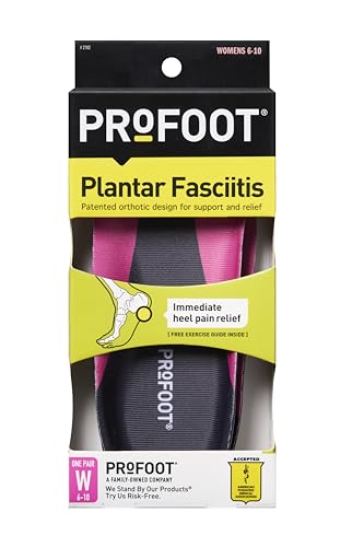 PROFOOT Plantar Fasciitis Orthotic Insoles...