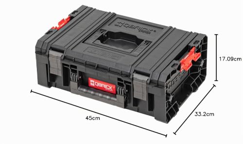 Mallette de transport Qbrick System design robuste PRO Technician Case 2.0 noir rouge - 8