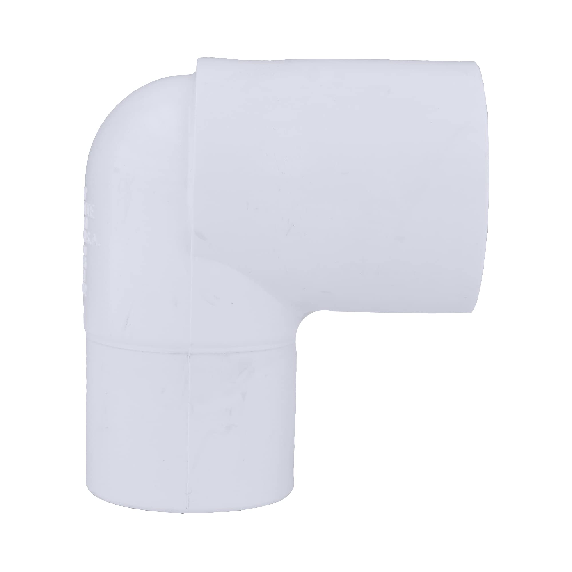 Charlotte Tuyau Street Coude SCH 40 PVC 1–1/10,2 cm 90 deg. Blanc