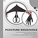 The Real Touch Einweghandschuhe, Schwarze Nitrilhandschuhe - 100 Stück Handschuhe, Handschuhe Einweg, Einmalhandschuhe für Küche, Reinigung, und Medizin