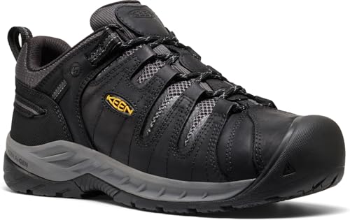KEEN Utility Men's Flint 2 Versatread Non Slip Low Height Steel Toe Durable Work Shoes2