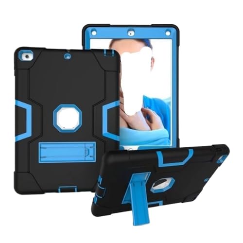 Carcasa protectora iPad Air 5 y 6 con absorción de impactos y doble color flexible