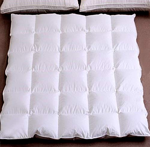 Baby/Toddler Crib Down Comforter/Blanket for Winter,Pure Goose Down Filled,Soft Breathable Cozy(White, Small(33x43in))