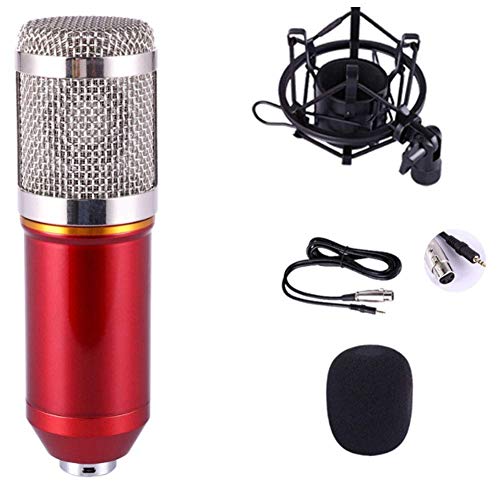 ROM Home Studio Cardioid Kondensator Mikrofon Kit, Live Soundkarte Mikrofon Set Kondensator Mikrofon Anker Computer…