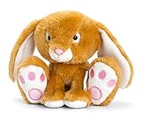 Hops Hops springt dieses weiche Plüschtier Häschen direkt zu Ihnen. So einen entzückenden kuscheligen Stoffhasen muss man einfach haben.