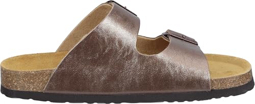 Women's Mule Loafer, Bronze, 104