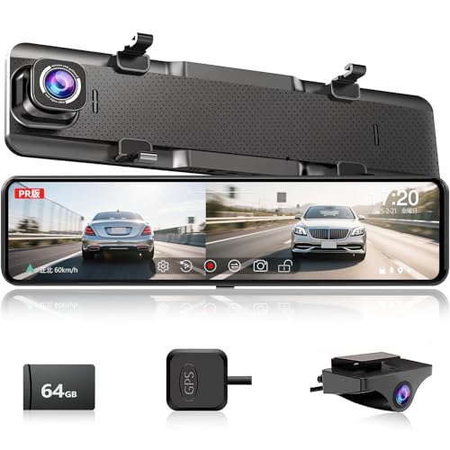 【新品未使用品】JADO ドライブレコーダー ミラー型 4K 12インチ Amazon.co.jp: JADO デジタルインナーミラー ドライブレコーダー