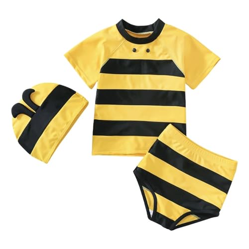 Vêtements à manches longues ensemble 3 pièces maillot de bain bébé garçon