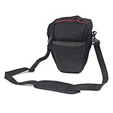 Beliebte Klassiker DC / DSLR Kameratasche Fototasche for Canon DSLR EOS 1300D 1200D 1100D 760D 750D 700D 600D 650D 550D 60D 70D SX50 SX60 SX30 T5i T6i Täglicher Gebrauch ( Color : Black )