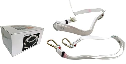 Miniatura 1 de HUAWELL Cinturón de seguridad con cordón ajustable arnés de escalada de árboles equipo de protección personal kit de protección contra caídas