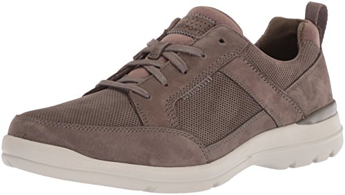 Rockport Men's City Edge Lace Up Shoe, breen nubuck, 10 M US