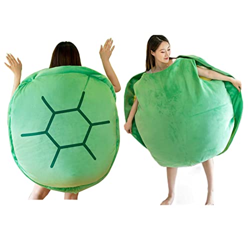Lee My Wearable Turtle Shell Pillows Oversized Turtle Sleeping Cushion Cosplay Game Removable Turtle Throw Pillow For Gift For Kids Adults, 120Cm #TOP2