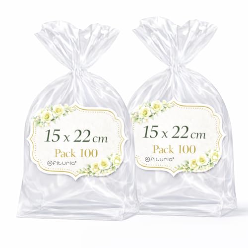 Sachet transparent cosmétiques Ofituria pour sublimer vos cadeaux d'invités