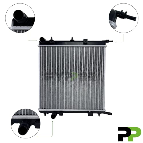 Radiador Compatível C3 2009 a 2014 Manual