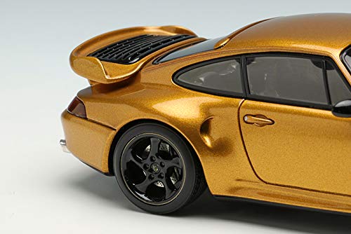 ポルシェ 911 ターボ S ミニカー（ゴールド） Amazon | VISION 1/43 ポルシェ 911 (993) ターボS クラシックシリーズ