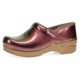 Dansko Professional Slip-On Clogs for Women - Rocker Sole and Arch Support for Comfort - Ideal for Long Standing Professionals - Healthcare Professionals Passion Colorshift 9.5-10 M US